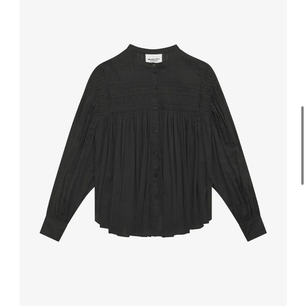 NWT Isabel Marant Plalia cotton blend top small - Picture 7 of 8